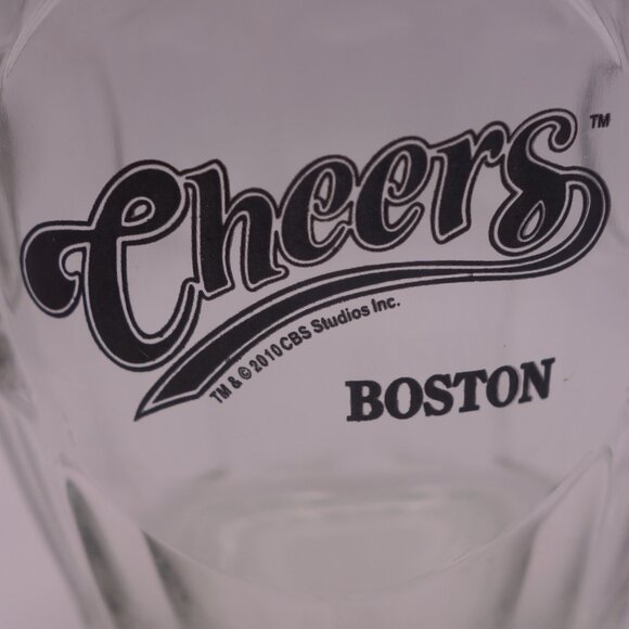Cheers Boston Circle Beer Glass with Handle - Picture 2 of 13